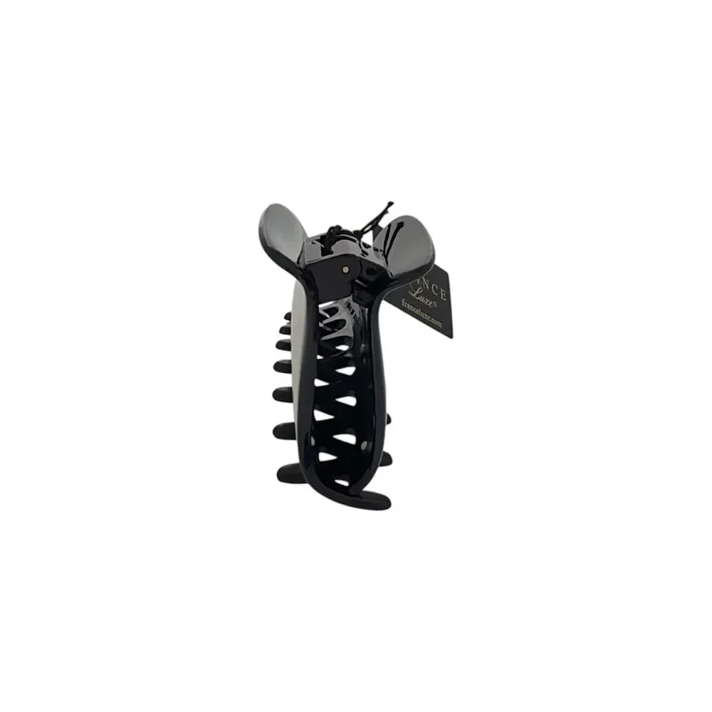 FRANCE LUXE Maybell Claw Clip in Black & Ivory